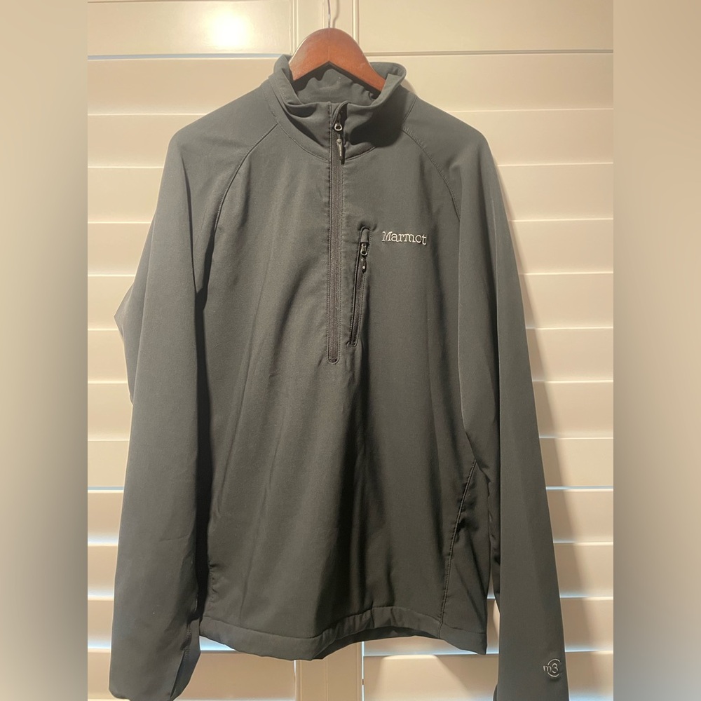 Marmot M3 Full Zip Windproof Jacket Black-  Men's Large